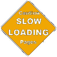 Caution Slow Loading Pages