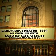 an evening with david gilmour landmark theatre ny 17 5 84